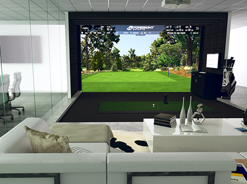 Golf Simulator indoor